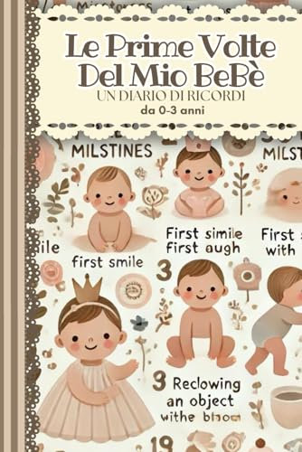 Il Diario delle prime volte del mio bebè, diario dei ricordi da completare 0-3 anni: Album Nascita Bambino | Primi Ricordi/Diario del mio Bebè | Album ... Neonato: Prima Infanzia/ Baby Shower Regali