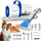 YOWMOFT Aspirateur de toilettage pour chien et kit de toilettage pour chien, aspirateur de toilettage pour chien avec capacité de 2 L, max 11 kPa, aspirateur pour poils de chien avec 15 outils de