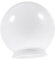 Milisten Wall Lamp Globe Lampshade Replacement Für Außenbereich Milchige Acryloberfläche Vielseitig Einsetzbar Als Wand Und Gartenlampe