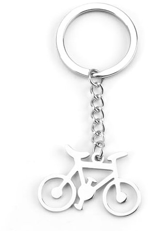 Fahrrad Schlüsselanhänger, Geschenk Für Freundin Geburtstag,Personalisierter Schlüsselanhänger, Süßer Schlüsselanhänger, Metall Schlüsselanhänger,Geschenk Kollegin