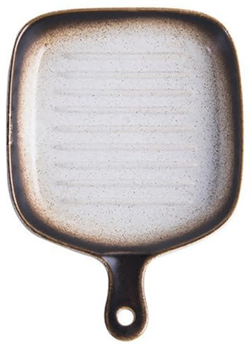 Cabilock Placa Cerámica Para Horno y Microondas Bandeja De Cerámica Asa Utensilios De Cocina