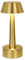 OCEST Cordless Table Lamp, Small Rechargeable Battery Operated Lights Outdoor, Dimmable Touch Portable Gold Lamp for Patio Restaurant Bar Dining Table Hallway Bedroom Indoor