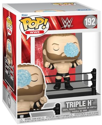 Funko POP! Premium: WWE - Triple H (Ring Entrance) | Offizielles Sport Merch - Vinyl Sammelfigur als Regal Deko - Geschenkidee zum Geburtstag für Fans und Sammler