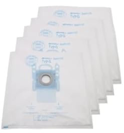 FVLIEQJP 2 Filtros HEPA Y 5 Bolsas For Aspiradora Bosch, Compatibles con Las Series BSC1000-BSC1999, BSF Y BSD De Bosch, GL 40 Y 30, Bsg6208.