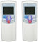 Lbvzxkad 2X Reemplazo Directo del Control Remoto del Aire Acondicionado para Wh-H01Ee Wc-H04Je