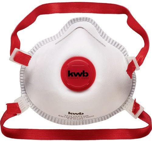 Generisch Kwb 48er-Pack Atemschutz Feinstaubmaske Ventil Handwerker Werkstatt UVP:149€ - 10.15