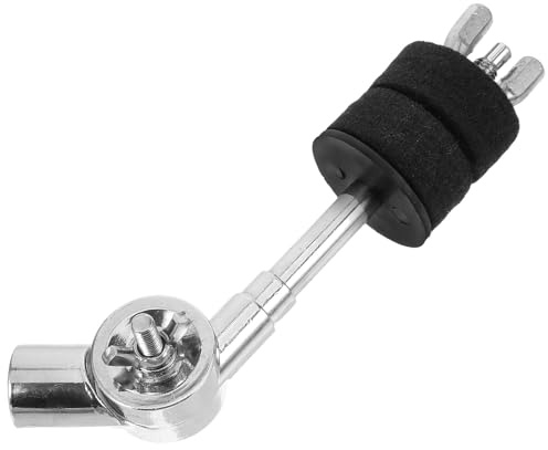 HYTROVE Supporto per Braccio Portapiatti per Batteria, Attacco per Asta del Piatto Resistente e Compatto, Accessorio Montaggio Impilatore Piatti per Musicisti