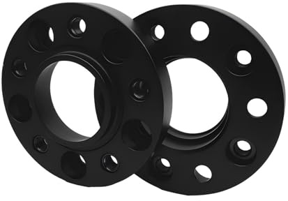 Automotive wheel spacers Spurverbreiterungsadapter 5x112 CB 57,1 mm Felge für VW für Atlas für Golf Gti für Q2 Q3 A3 TT(Embedded spacer 25mm)
