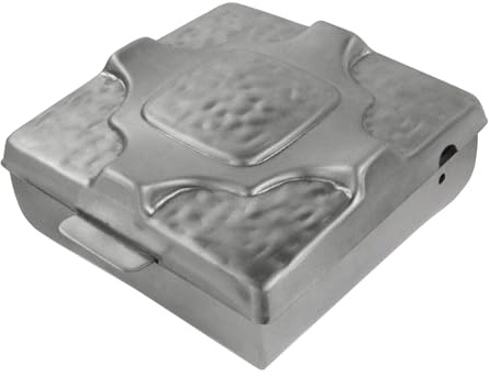 Weihwasserbecken (Edelstahl Kreuz 10,5x12x7,3)