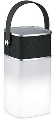 Paulmann 942.11 Mobile Tischleuchte Clutch Power Sound IP44 dimmbar, Akkubetrieb mit integriertem Lautsprecher und interner Powerbank