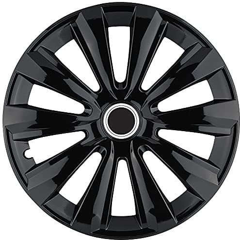 CORA Set 4 copricerchi 15'' Alulook Delta Black