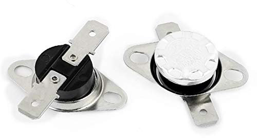 New Lon0167 2 Stück AC 250V 10A KSD301 NC 100 Grad Celsius Temperaturschalter Thermostat(2 Stücke AC 220V 10A KSD301 NC 100 Celsius Grad Temperaturschalter Thermostat