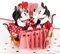 Hallmark Signature Paper Wonder Pop Up Valentinstagskarte für Ehemann, Ehefrau, Freund, Freundin (Mickey & Minnie)