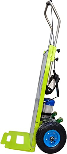Treppensteiger sackkarre elektrisch, Sackkarre 200kg Kapazität - 800W Brushless Motor & 48V/36AH Abnehmbarer Akku - Einfach zu bedienen