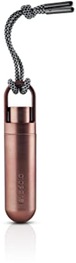 EVA SOLO | Minidispenser für Handdesinfektionsgel |Kann problemlos an Tasche oder Schlüsselbund befestigt werden | Bronze