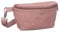 Zwei Damen Hip Bag Mademoiselle.M MH4 Bauchtasche 25 cm 1 Liter aus hochwertigem Kunstleder, Crossbody Bag wasserabweisend, 3-in-1 Bequeme Brusttasche, Gürteltasche & Hüfttasche (Blush)
