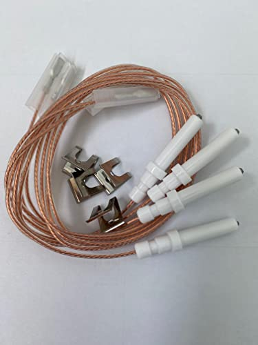 FRANKE ARISTON INDESIT NARDI 4 candelette in ceramica per piani cottura a gas (made in italy) E 117