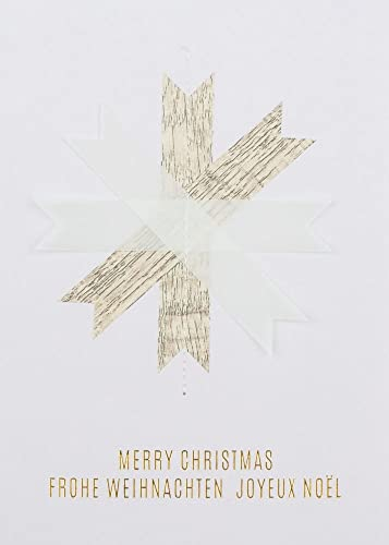 Räder Geometrie Weihnachtskarte Merry Christmas