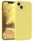 EAZY CASE - Silikonhülle für iPhone 14 Plus Hülle Silikon Case Gelb weich stoßfeste Handyhülle iPhone 14 Plus Schutzhülle mit Kameraschutz Dünn Premium Schutz Cover TPU Phone Bumper in Pastellgelb