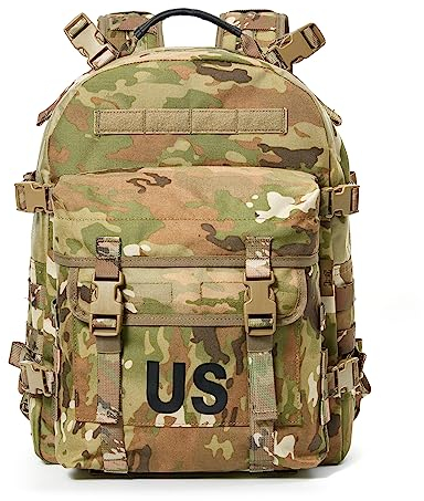 MT Military Army MOLLE 2 Tactical Assault Rucksack, Rifleman 3 Tage Pack, Medium Rucksack
