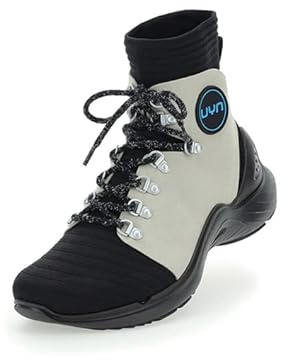 UYN Herren Himalaya 6000 High Black Sole Trekking, Schwarz Perlgrau, 47 EU