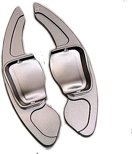 Schaltpaddel für Skoda Scala Monte Carlo Superb 3V Octavia 3 Kamiq Scout Combi Sportline Auto-Lenkrad-Schaltpaddel-Verlängerungsaufkleber, grau