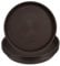 HAKZEON Lot de 10 soucoupes rondes en plastique de 30 cm pour intérieur et extérieur, marron