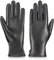 BETLEWSKI - Damen Handschuhe aus Schafsleder gefüttert - Warme Lederhandschuhe für Damen in Schwarz mit Futter - klassische Winterhandschuhe mit weichem Innenfutter Modell- Sophia - S