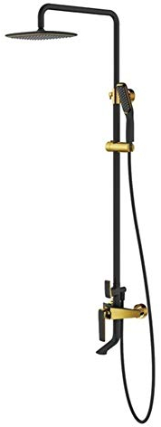 Badezimmer-Duschset Duschsystem mit schwenkbarem Badewannenarmatur und Handbrause Duschkopf-Set, bequem (Bad- und Duscharmatur-Typ: Duschsets)