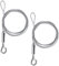 2 pcs picture hanging wire, picture wire heavy duty, Adjustable Mirror Hanging Kit Heavy Duty, picture wire, for Mirrors Frames Artwork Indoor & Outdoor Use, Hold up to 20kg