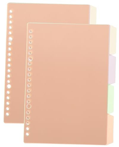 SEWACC 10stücke Teiliges Trennblätter Ordner Farbige Index-tabs Material Für Notizbücher Präsentationen Berichte Und Dokumentenorganisation Macarons-design