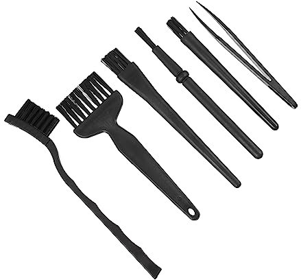 OSALADI 12 Pcs Cleaning Brush Set Computer Cleaning Kit PC Cleaning Kit Circuit Board Cleaning Brush Motherboard Cleaning Brush Portable Cleaning Brush Tweezer Cleaner Keyboard Brush Pvc