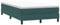 vidaXL Boxspringbett ohne Matratze Dunkelgrün 120x220 cm Samt, Bett, Bettgestell, Doppelbett, Schlafzimmermöbel, Bettrahmen, Samtbett, Polsterbett