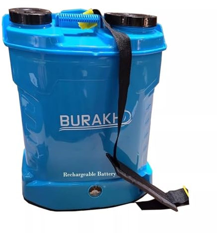 12L & 20L Electric Knapsack Pressure Sprayer | Rechargeable Battery-Powered Backpack Sprayer for Garden and Agricultural Use | 8000 & 6000mAh Lithium Battery | Blue (20L)