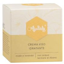 Apitaly Moisturizing Face Cream – Feuchtigkeitsspendende Gesichtscreme mit Thermalwasser, Honig & Lavendel – Leichte Textur für alle Hauttypen – Tägliche Pflege für geschmeidige Haut