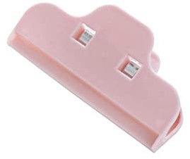 ZPSHYD Plastic Food ing Clip, Snack and Milk Powder Storage Bag Clips, Kitchen Tool, Pink, 10 Pack, Ideal for Food Preservation and Organization
