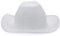 BESPORTBLE Chapeau De Cowboy Chapeaux De Cow-Boy en Tissu Chapeaux De Cow-Boy De Pays Paille Garçon Chapeau De Cow-Girl Chapeau Hommes Large pour Chiffon Blanche