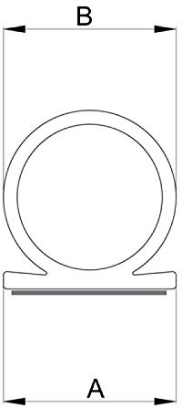DIWARO® Selbstklebende - Dichtung SK010 | weiß | 5 Meter | geeignet als Fensterdichtung wie auch als Türdichtung. Mit starken und sehr haltbaren Klebeboden.