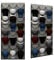 Unjumbly Baseball Hat Rack, 24 Pocket Over-The-Door Organizer With Clear Deep Pockets, Display Caps Collection, 3 Hooks, Fits 3/8 and 1 3/4 Door Width, Grey