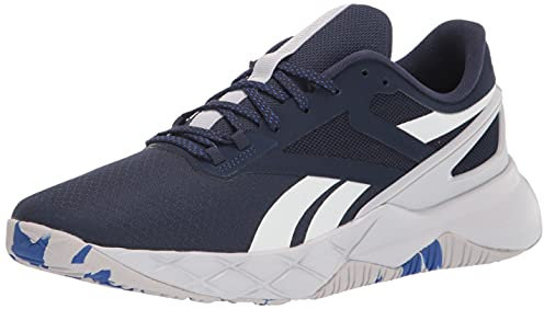Reebok Men's Nanoflex TR Cross Trainer, Vector Navy/Pure Grey/Cold Grey, 10.5