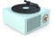 Akemaio Altoparlante Bluetooth Retro in Stile Giradischi Vinile - Mini Speaker Wireless Con Funzione Record Player