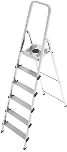 Scala STARK in alluminio e acciaio 6 gradini