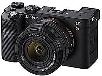 Sony Alpha 7 C Full-frame Mirrorless Camera with Sony FE 28-60mm F4-5.6 Zoom Lens Black (Renewed)