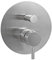 Paffoni Light miscelatore doccia con deviatore LIG015ST Steel Looking