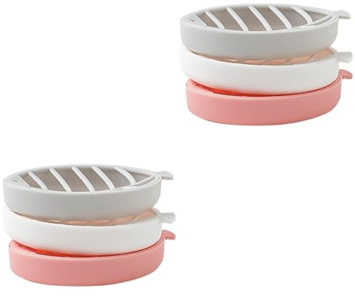 Cabilock 6 STK Seifenbox Seifenkiste Zu Hause Badezimmer Seifenbehälter Fischform Seifenschale