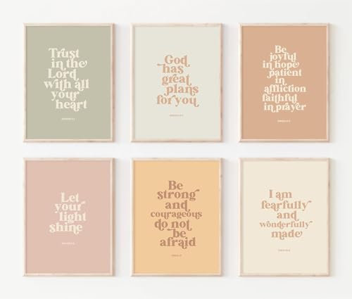 Bibelvers Wandkunst, Dekoration, Kinder, christliche Leinwandbilder, inspirierende Zitate, Wandkunst, Jesus, religiöse Poster, pädagogisches Kinder-Kunstwerk, christliche Boho-Drucke für Schlafzimmer,