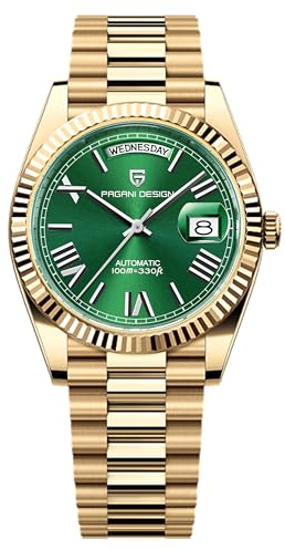 RollsTimi Reloj Pagani Design DD40 1783 Hombre Lujo Automático NH36A Cristal Zafiro 10Bar Water-Resistant