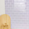 Alwayspon 10 Sheet Purple 3D Vinyl Wall Tile Sticker Transfers, Thicken Peel and Stick Self-Adhesive Waterproof Splashback Stick on Tile Decals for Kitchen Bathroom Wall, 12inchx6inch