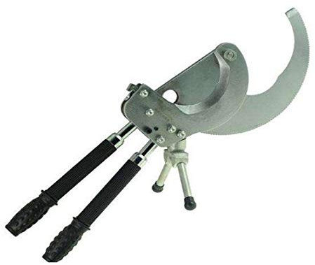 XLJ-75A Coupe-câble à cliquet pour câble blindé Cu/Alu de 75 mm, coupe-câbles en cuivre et aluminium, coupe-boulons