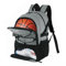 Football Bag Basketball Backpack with Boot Compartment and Ball Holder Sports Backpack with Water Bottle Pocket for Men and Women, Grey